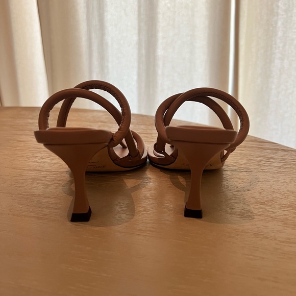 - Jimmy Choo 70 mm Nude Sandals - Size 6.5 (36.5) - Picture 6 of 6